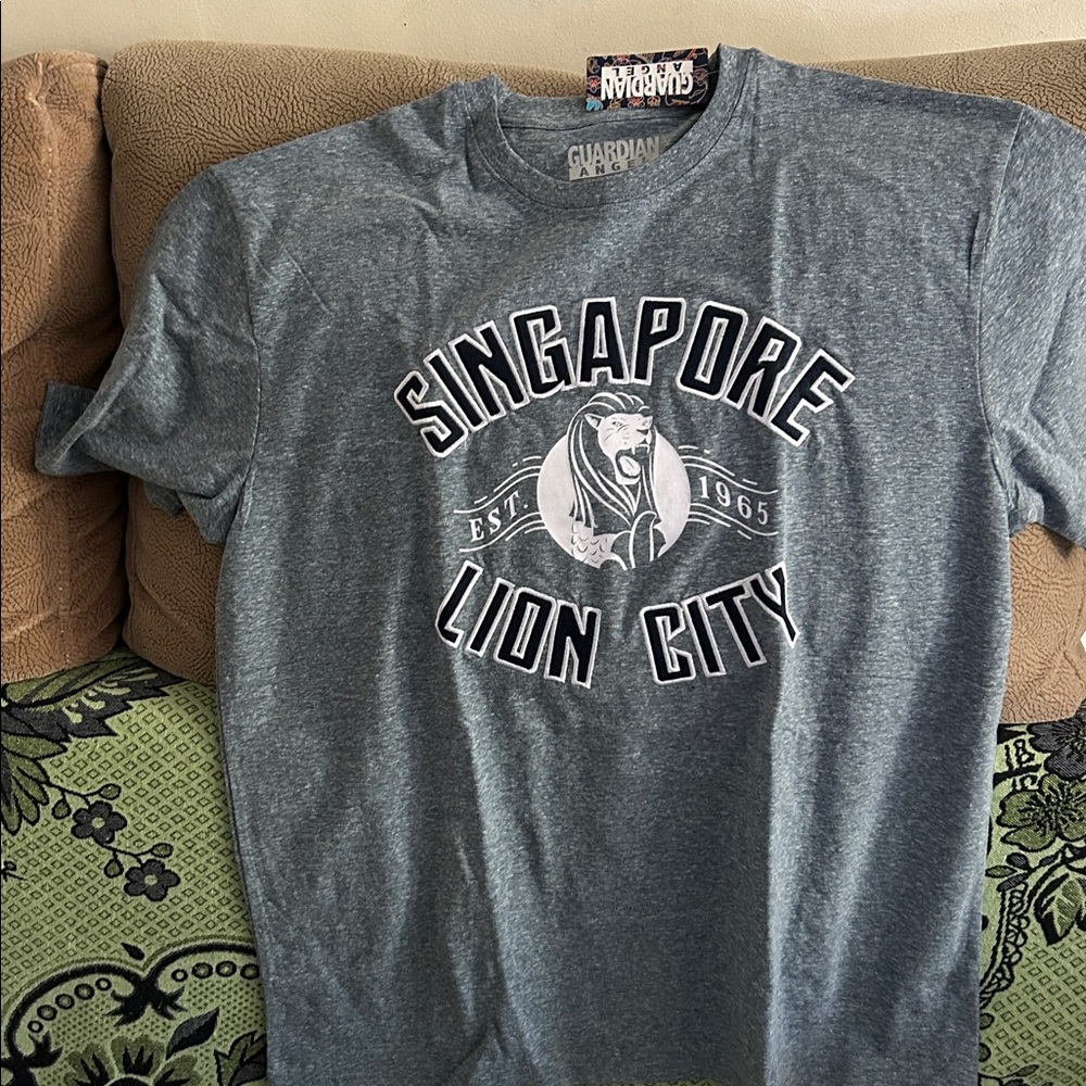 Gray Singapore Lion City T-Shirt